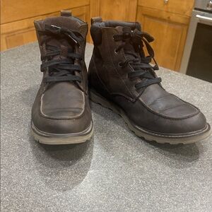 NWOT Sorel madson II Moc toe waterproof Men's Brown Leather Chukka Boots